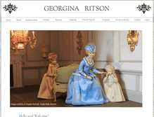 Tablet Screenshot of georginaritsondolls.com